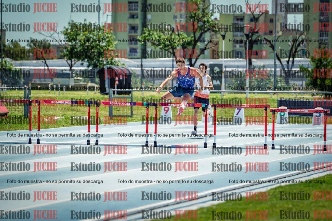 Fotos de los 400 m con vallas de varones