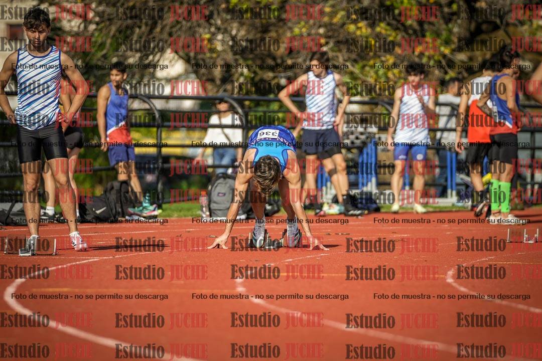 Fotos de los 200 m llanos de varones