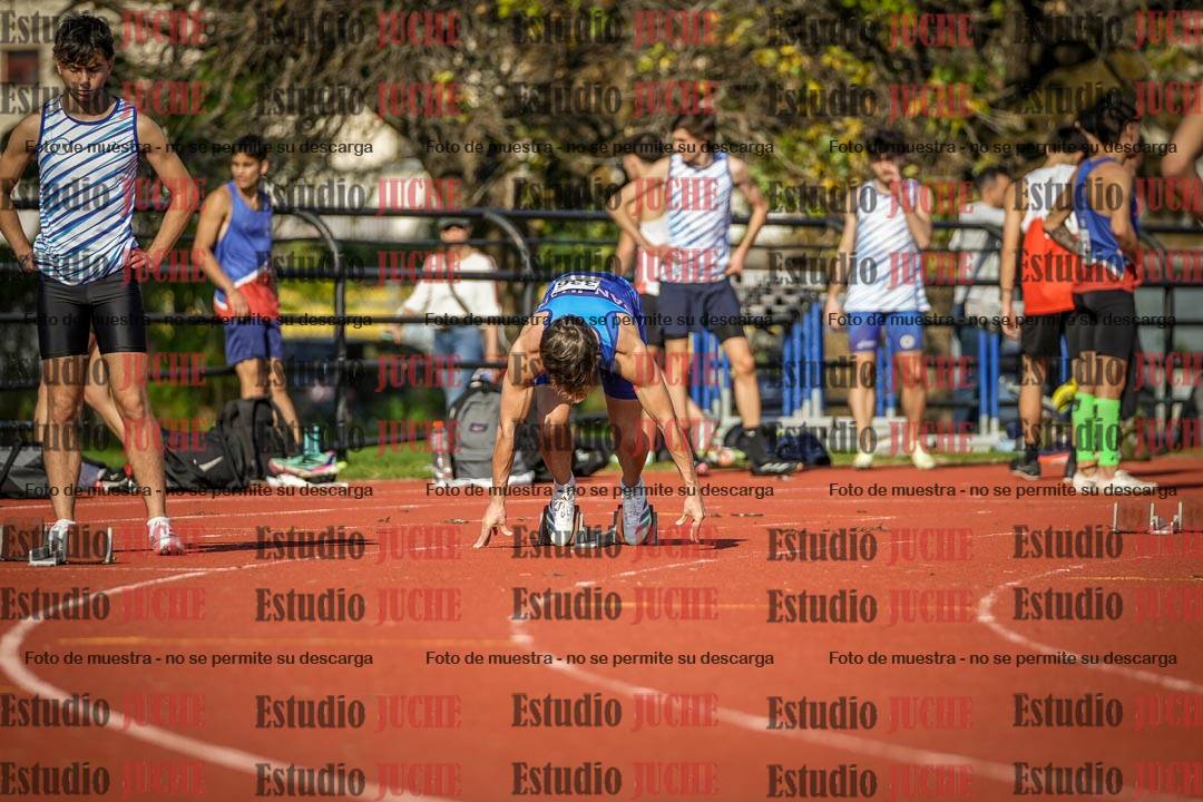 Fotos de los 200 m llanos de varones
