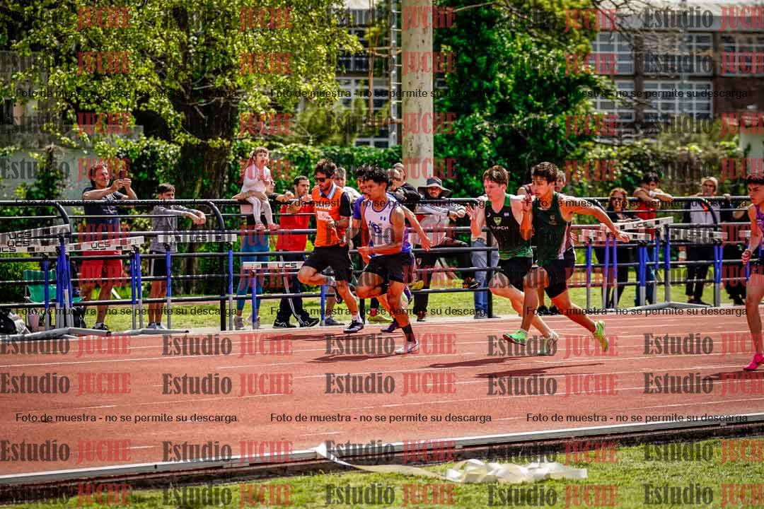 Fotos de los 100 m de varones