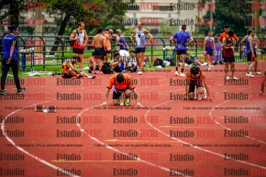 Fotos de los 200 m de varones
