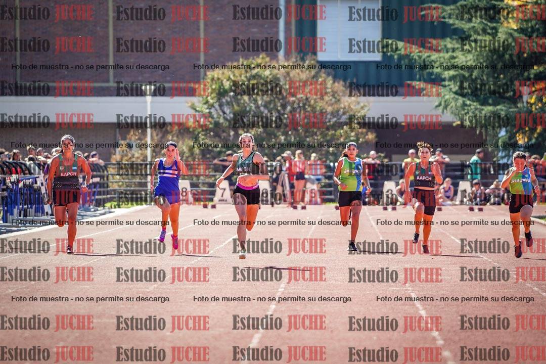 Fotos de los 100 m llanos de mujeres