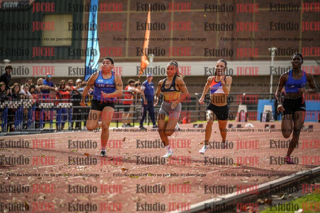Fotos de los 100 m llanos de mujeres