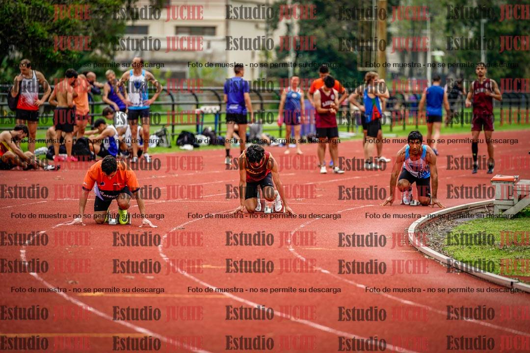 Fotos de los 200 m de varones