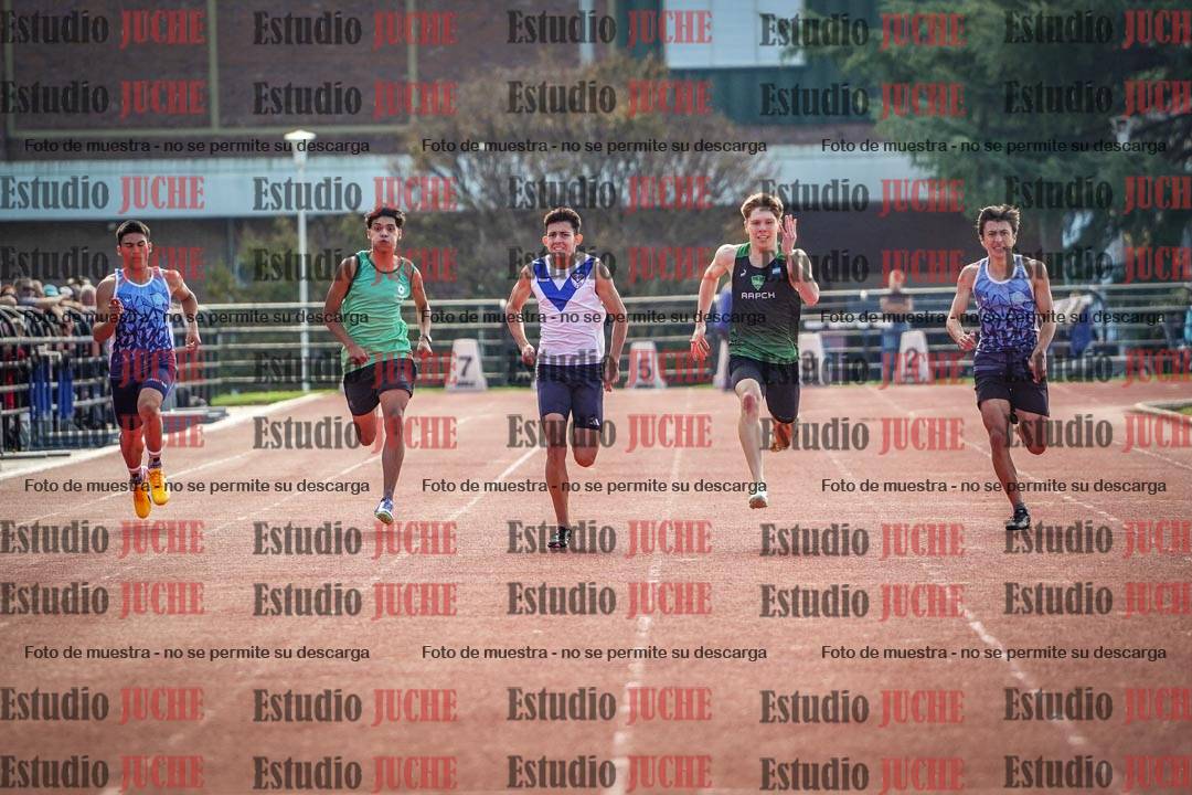 Fotos de los 200 m llanos de varones