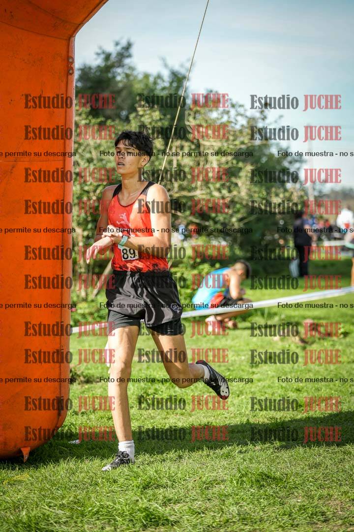 Fotos de la llegada del cross de 3000 m