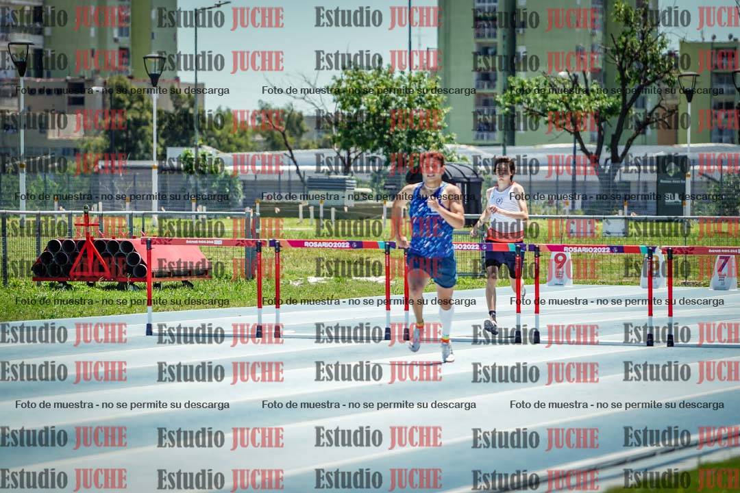 Fotos de los 400 m con vallas de varones