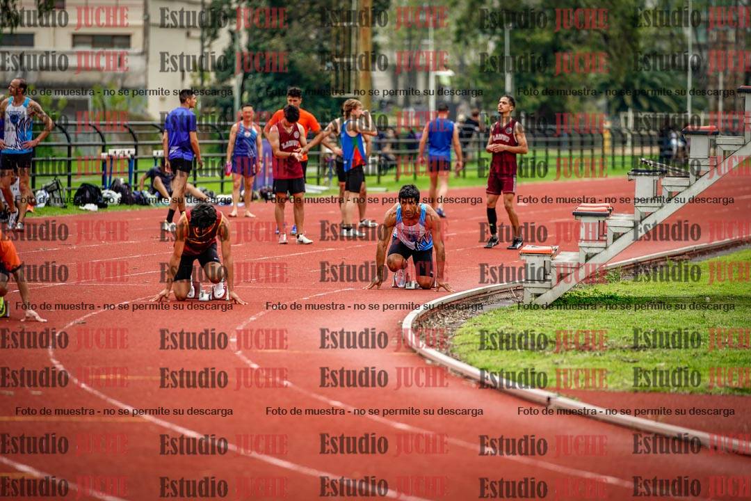 Fotos de los 200 m de varones