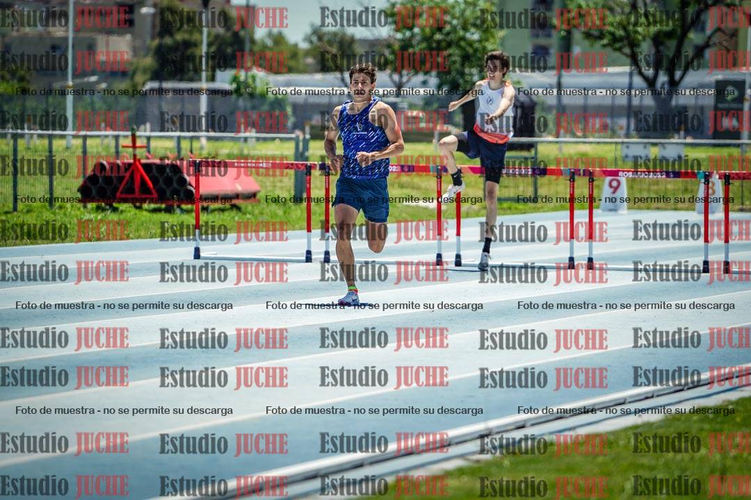 Fotos de los 400 m con vallas de varones