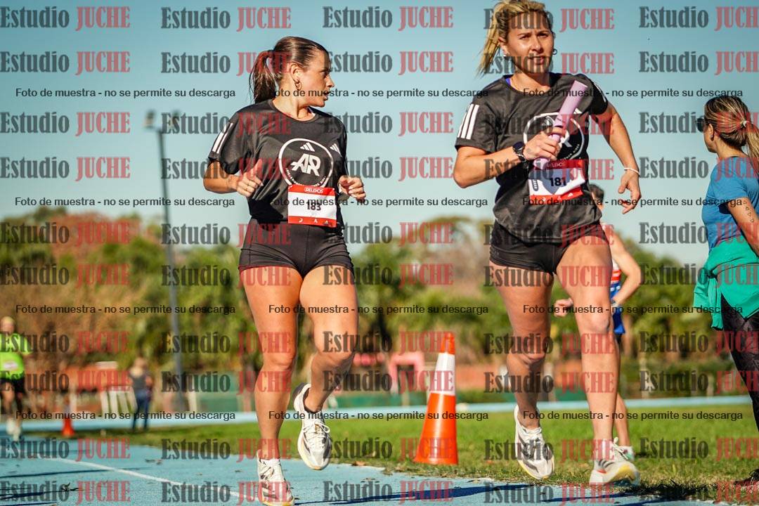 Fotos durante los relevos