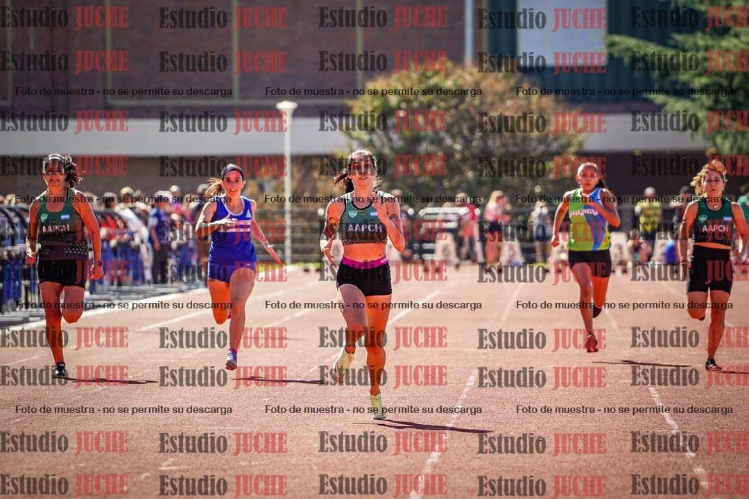 Fotos de los 100 m llanos de mujeres