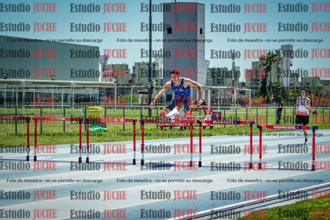 Fotos de los 400 m con vallas de varones