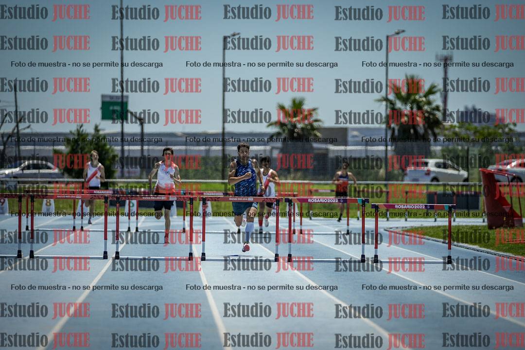 Fotos de los 400 m con vallas de varones