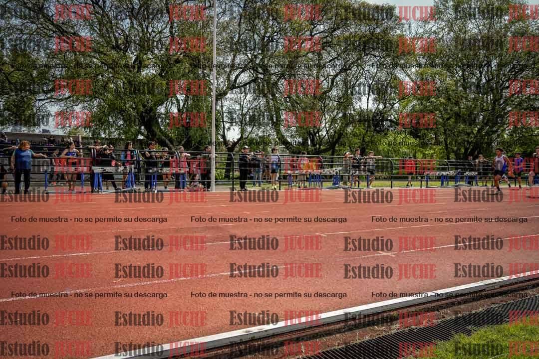 Fotos de los 100 m de varones