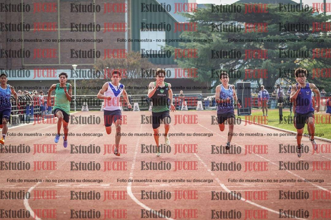 Fotos de los 200 m llanos de varones