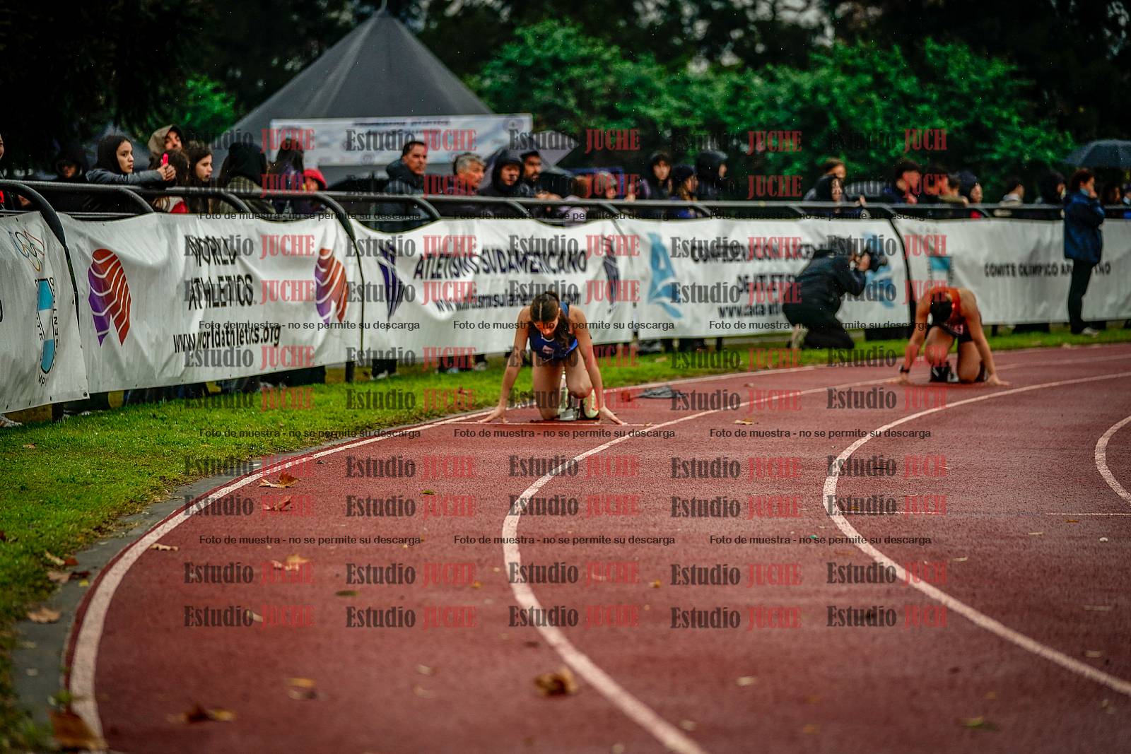 Fotos de los 400 m de mujeres