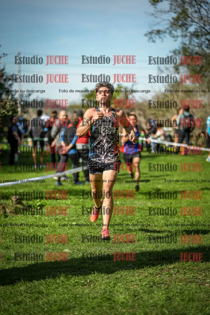 Fotos de la llegada del cross de 3000 m