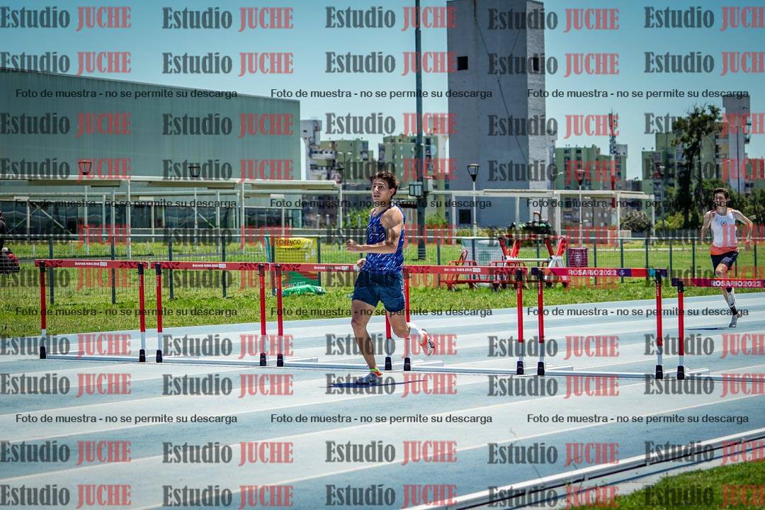 Fotos de los 400 m con vallas de varones