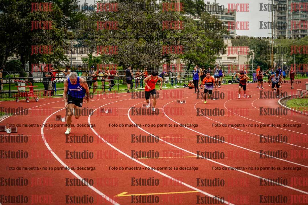Fotos de los 200 m de varones