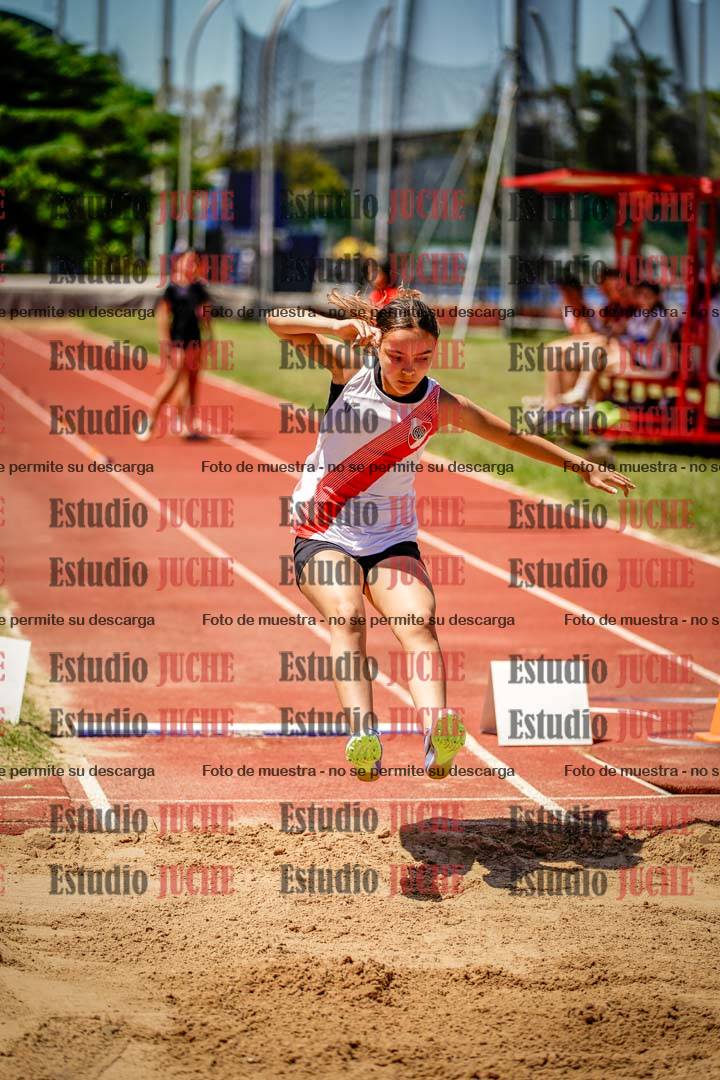 Fotos del salto en largo de mujeres - U14
