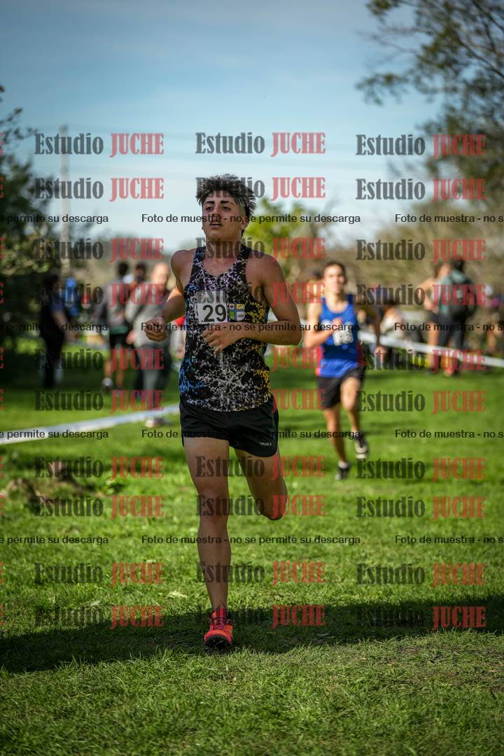 Fotos de la llegada del cross de 3000 m