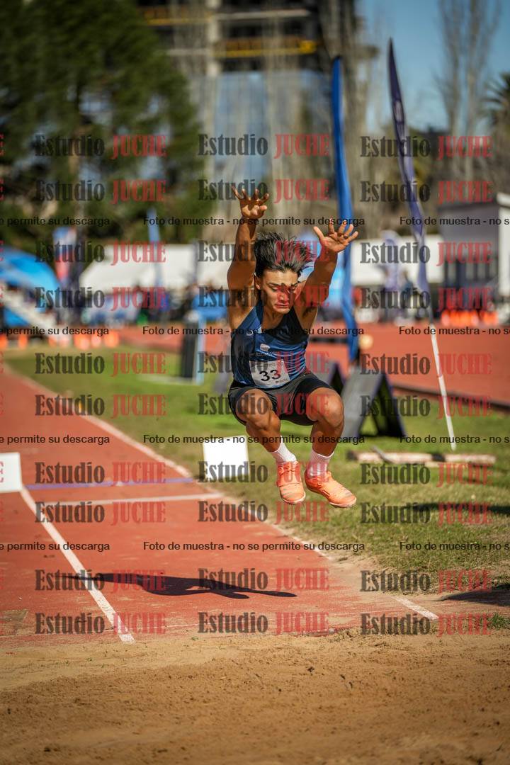 Fotos del salto triple de varones