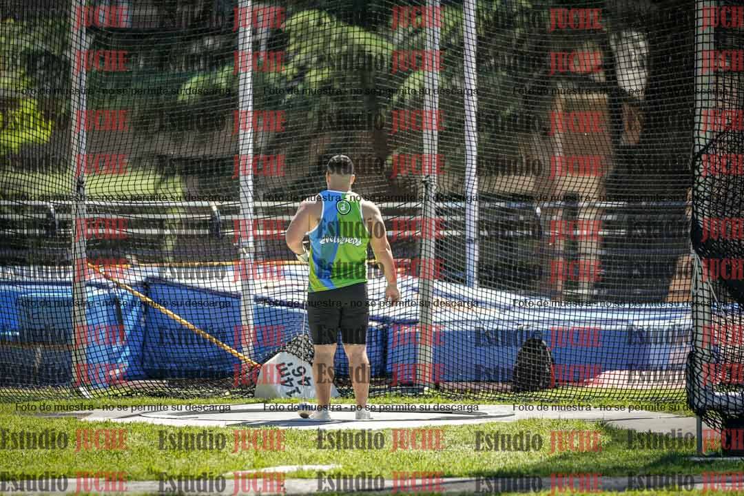 Fotos del lanzamiento de martillo de varones