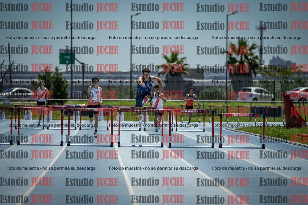 Fotos de los 400 m con vallas de varones