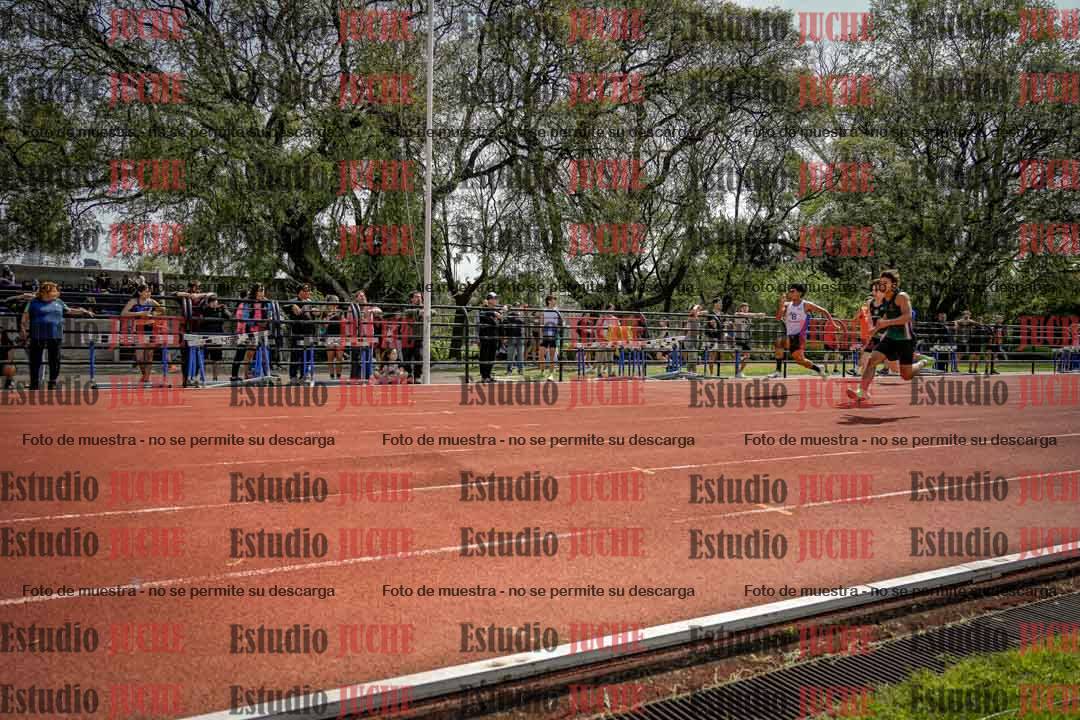 Fotos de los 100 m de varones