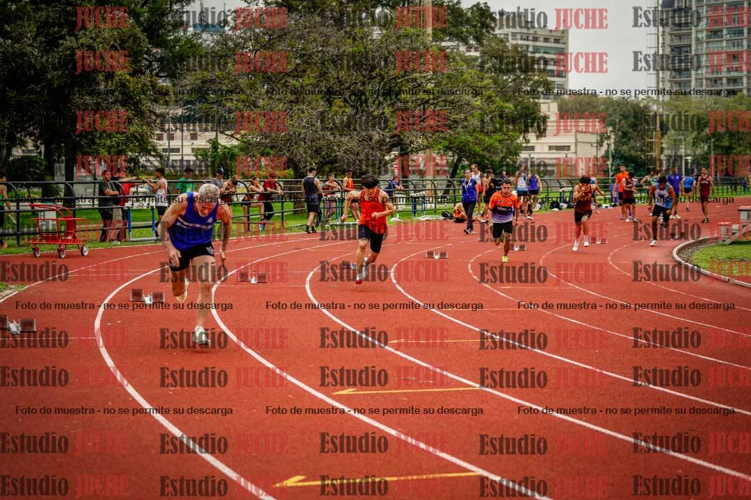 Fotos de los 200 m de varones