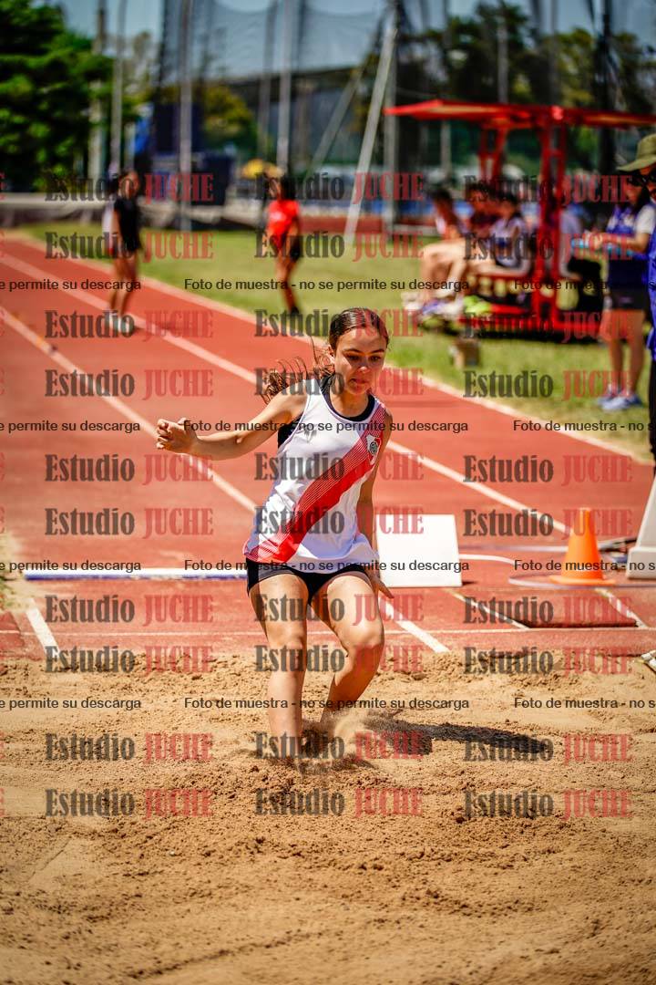 Fotos del salto en largo de mujeres - U14