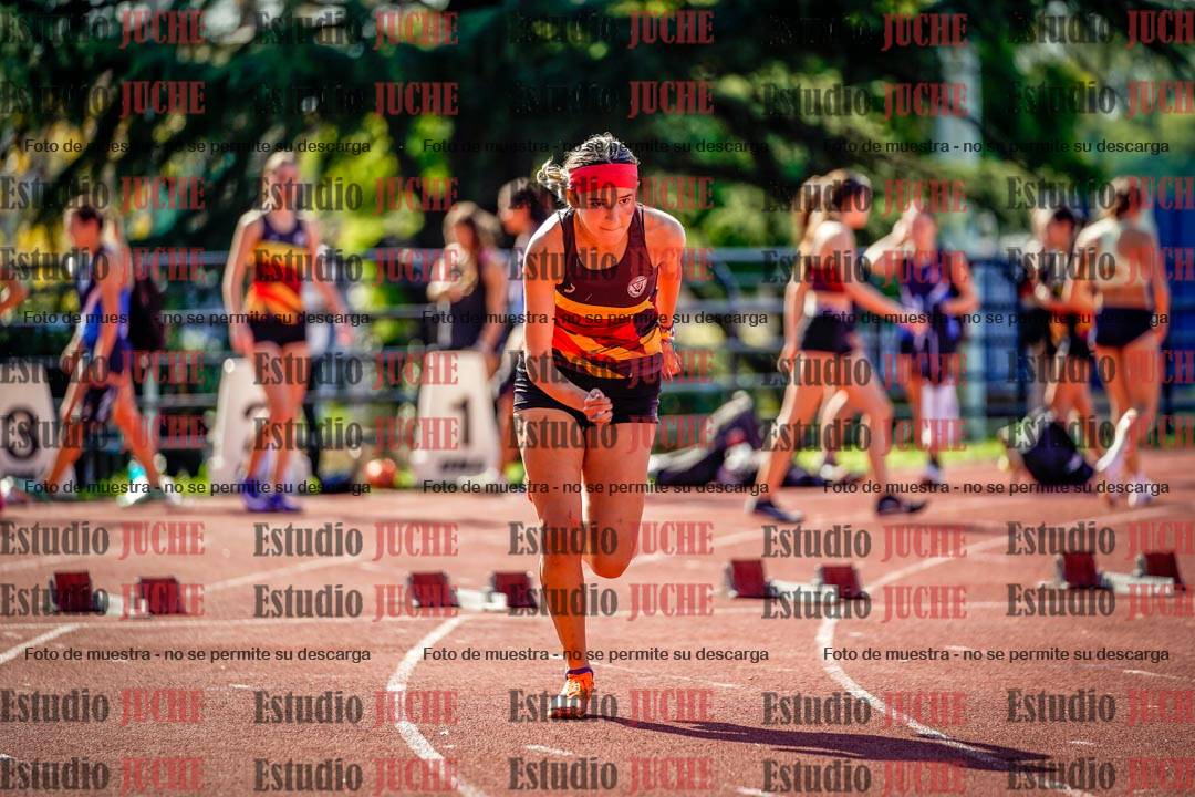 Fotos de los 100 m llanos de mujeres
