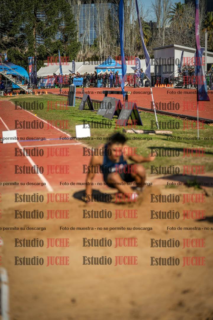 Fotos del salto triple de varones