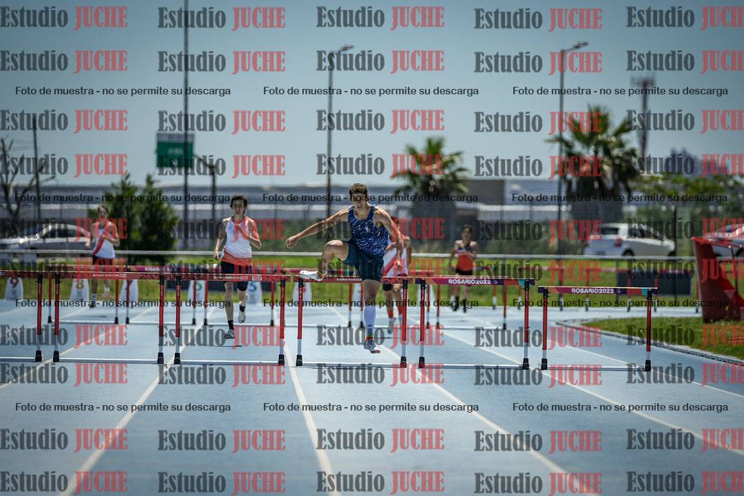 Fotos de los 400 m con vallas de varones