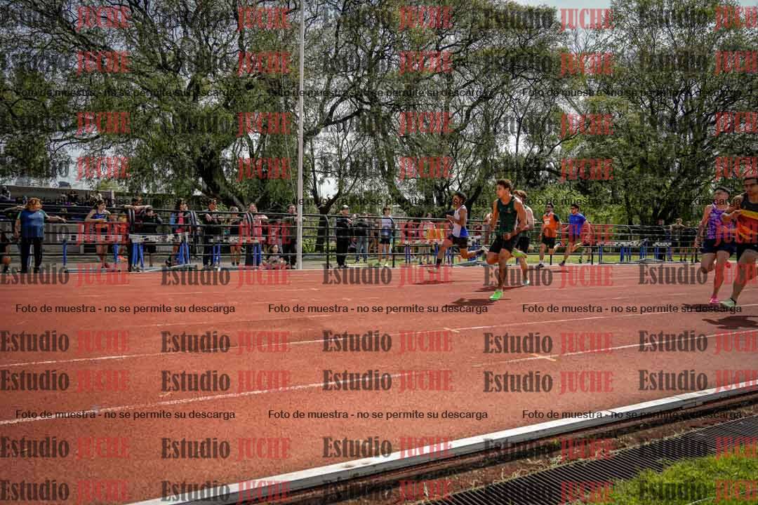 Fotos de los 100 m de varones