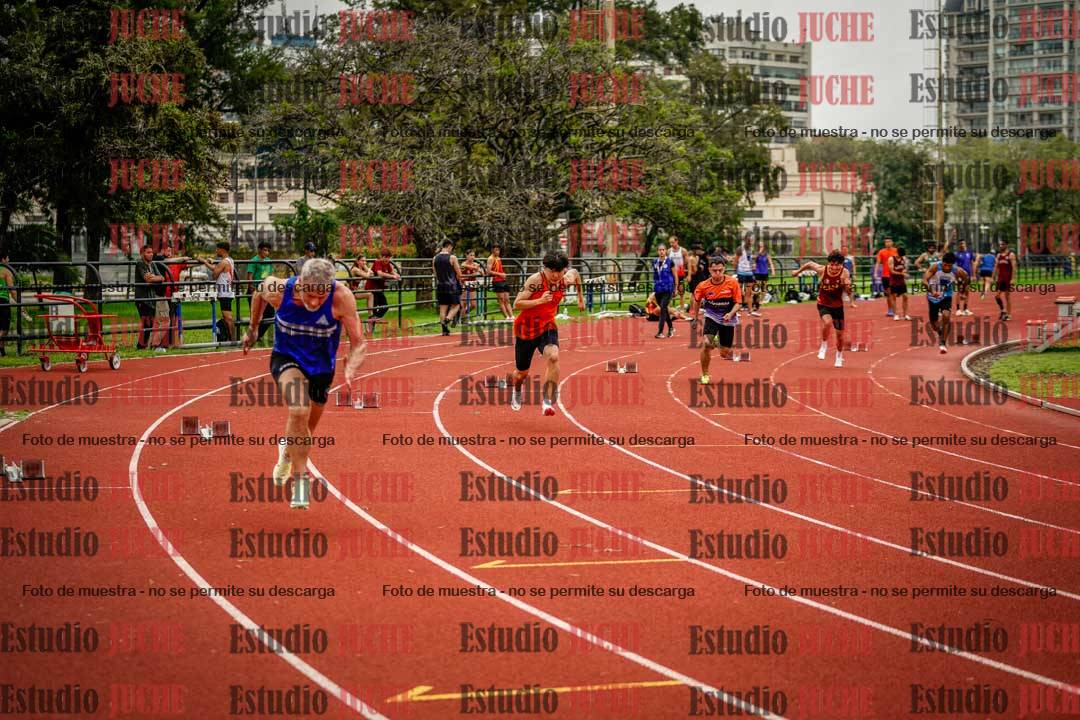 Fotos de los 200 m de varones