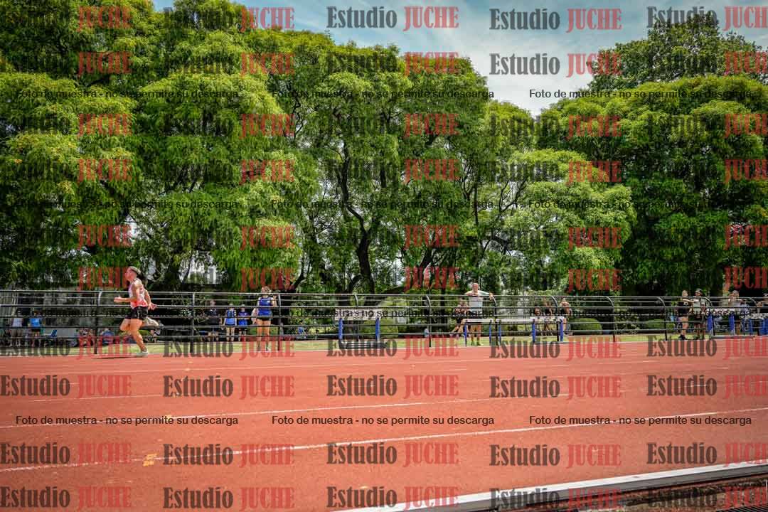 Fotos de los 100 m llanos de varones