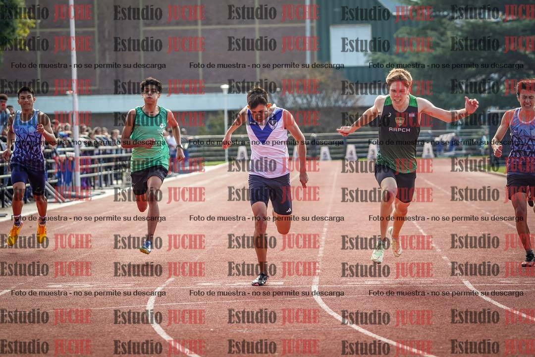 Fotos de los 200 m llanos de varones