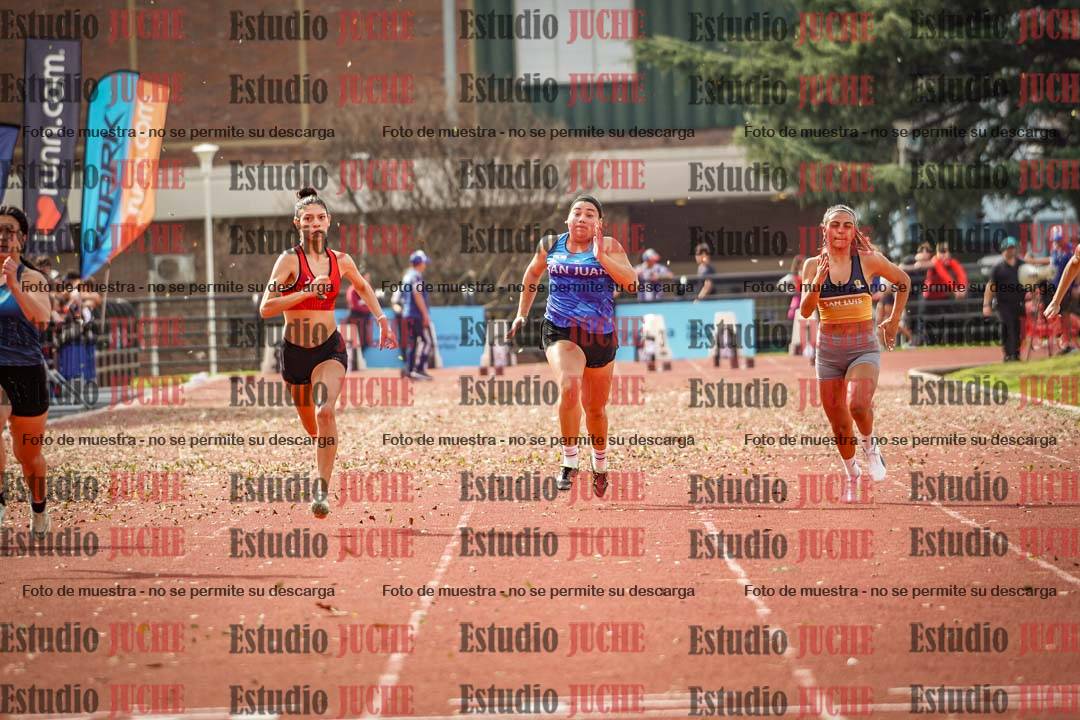 Fotos de los 100 m llanos de mujeres