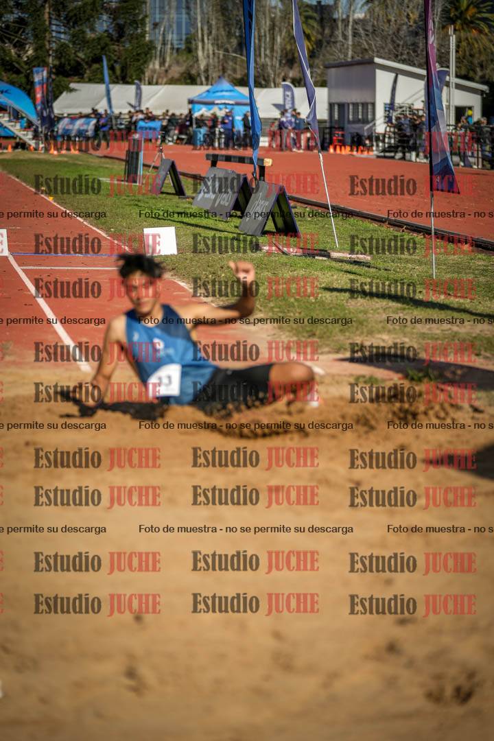 Fotos del salto triple de varones