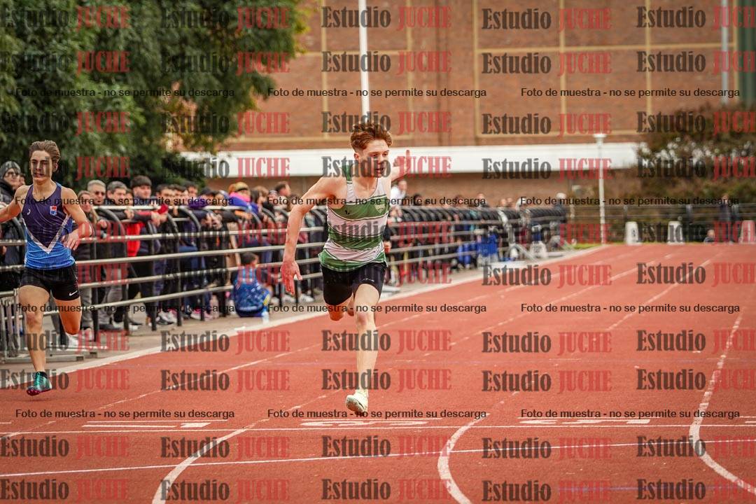 Fotos de los 200 m llanos de varones