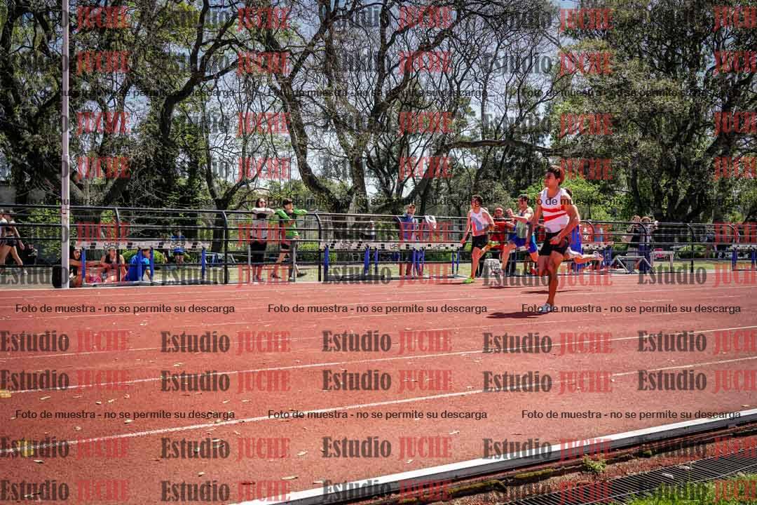 Fotos de los 100 m llanos de varones