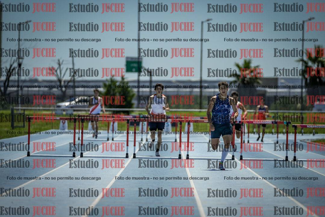Fotos de los 400 m con vallas de varones