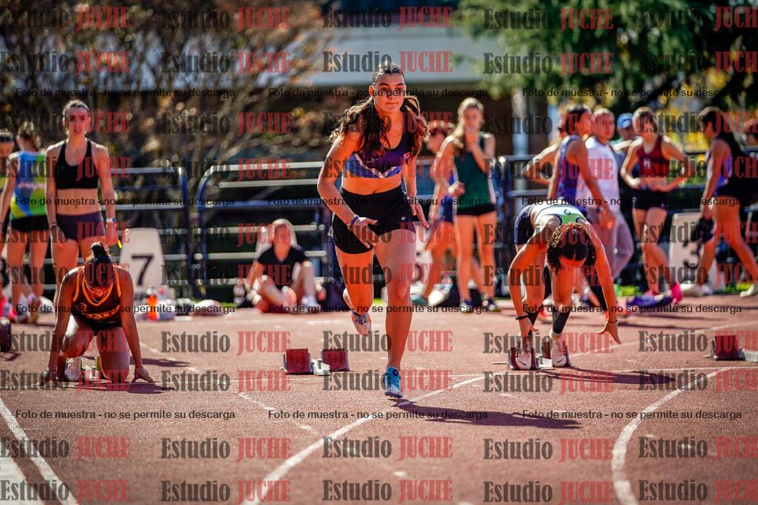 Fotos de los 100 m llanos de mujeres