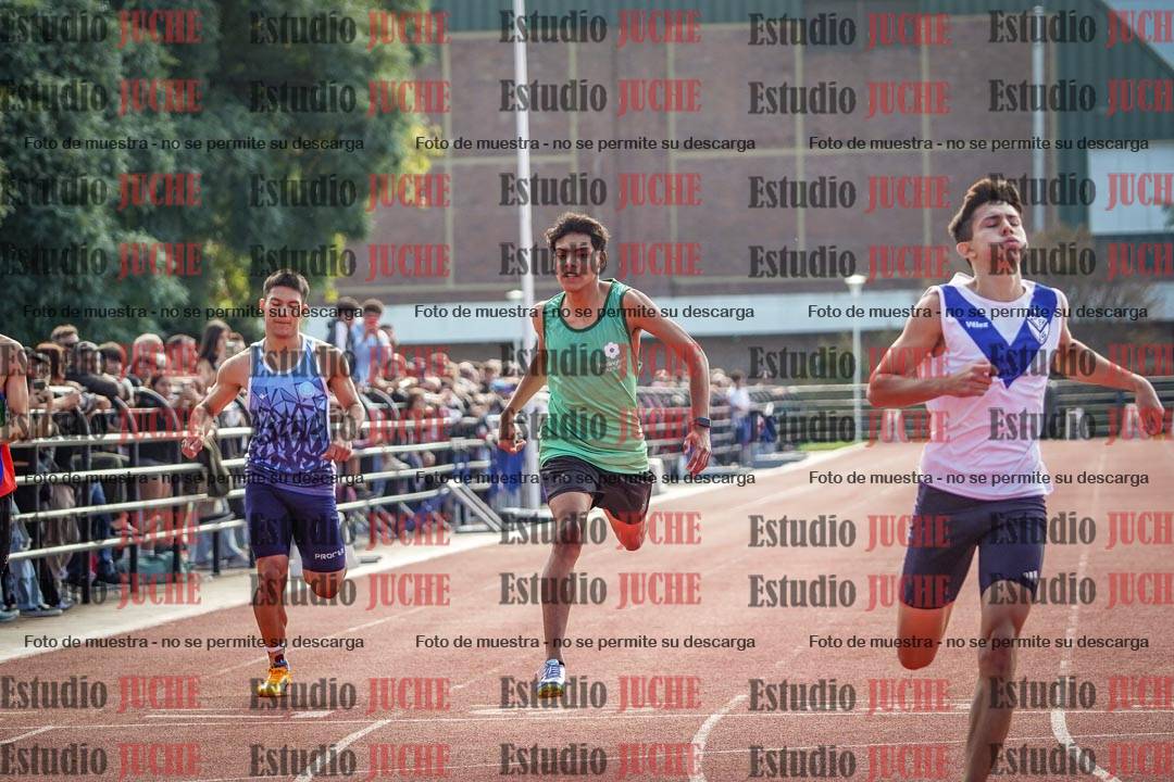 Fotos de los 200 m llanos de varones