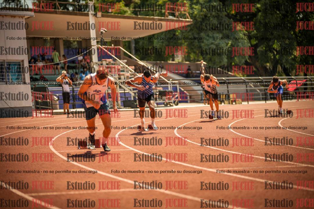 Fotos de los 400 m con vallas de varones