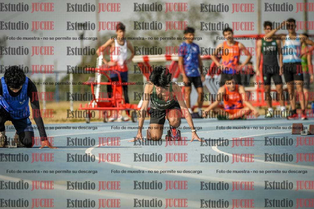 Fotos de los 200 m llanos de varones