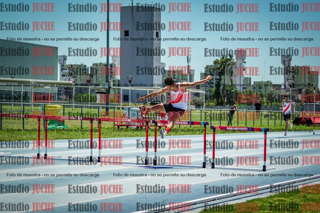 Fotos de los 400 m con vallas de varones