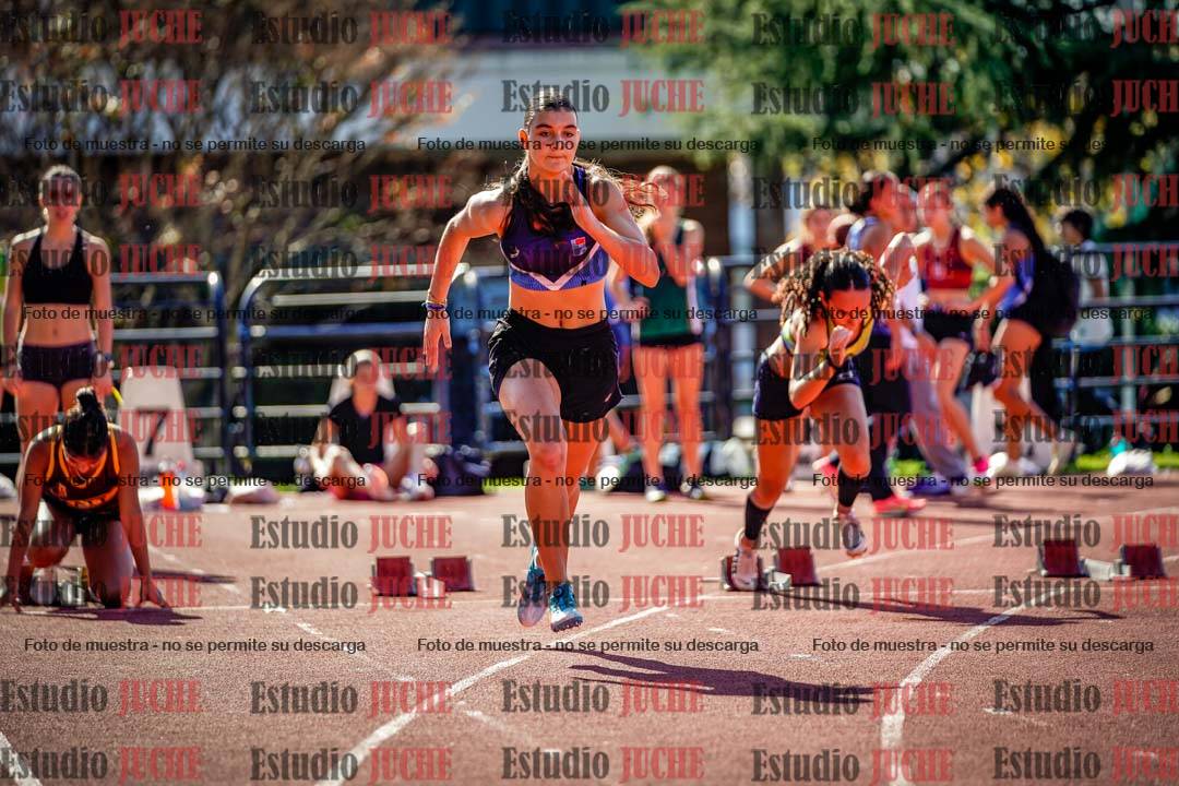 Fotos de los 100 m llanos de mujeres