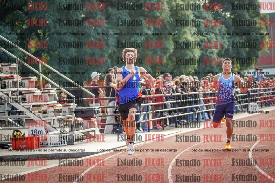 Fotos de los 200 m llanos de varones
